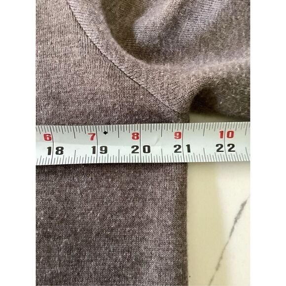 Dolce Stella Womens Cardigan Sweater Sz L Italy Wool Blend Gray - Picture 7 of 9